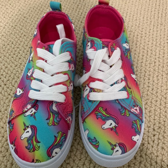 unicorn tennis shoes for girls